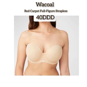 Wacoal Red Carpet Strapless Bra - Tan Nwot